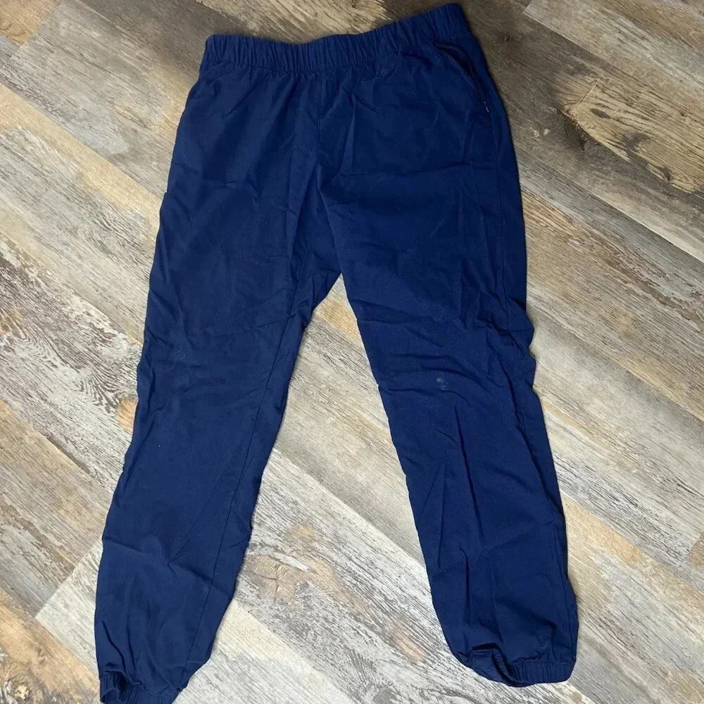 Sahalie Women's Navy Blue Athleisure Casual Joggers Pants Size Small - Picture 9 of 9